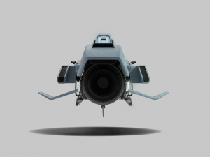Blood in the Water Sparrow - Destiny 2 3D Модель