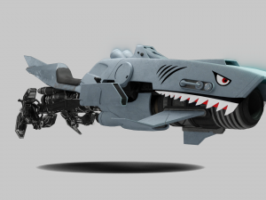 Blood in the Water Sparrow - Destiny 2 3D Модель