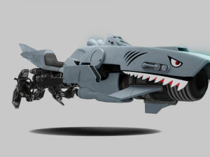 Blood in the Water Sparrow - Destiny 2 3D Model