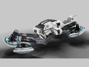 Braytech Dream9 Sparrow - Destiny 2 3D Model