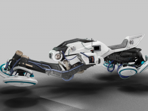Braytech Dream9 Sparrow - Destiny 2 3D 모델