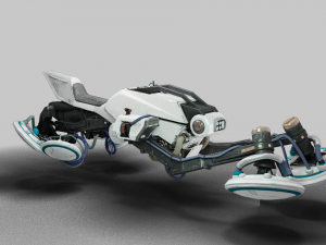 Braytech Dream9 Sparrow - Destiny 2 3D 모델