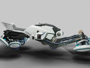 Braytech Dream9 Sparrow - Destiny 2 3D 모델