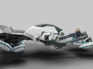 Braytech Dream9 Sparrow - Destiny 2 3D 모델