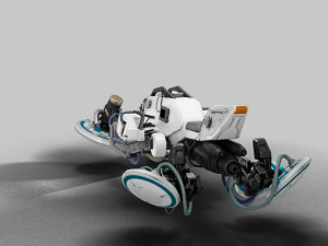 Braytech Dream9 Sparrow - Destiny 2 3D 모델