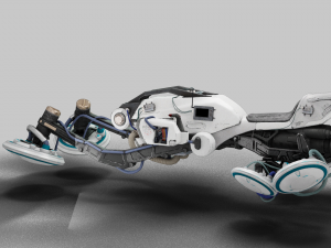 Braytech Dream9 Sparrow - Destiny 2 3D 모델