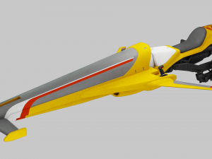 Clean Sweep Sparrow - Destiny 2 3D Модель