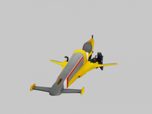 Clean Sweep Sparrow - Destiny 2 3D Модель