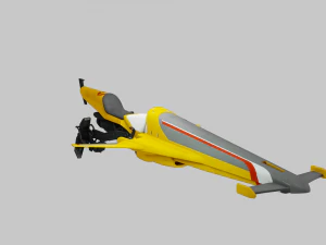 Clean Sweep Sparrow - Destiny 2 3D Model
