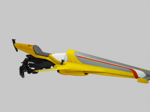 Clean Sweep Sparrow - Destiny 2 3D Модель