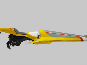Clean Sweep Sparrow - Destiny 2 3D Модель