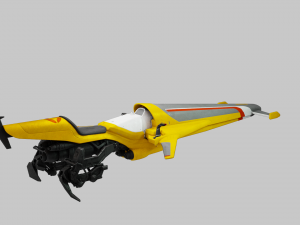 Clean Sweep Sparrow - Destiny 2 3D Модель