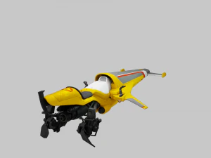 Clean Sweep Sparrow - Destiny 2 3D Model