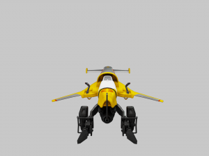Clean Sweep Sparrow - Destiny 2 3D Модель