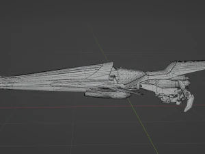 Clean Sweep Sparrow - Destiny 2 3D Model