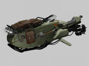 Spedizione JT Sparrow - Destiny 2 Modello 3D