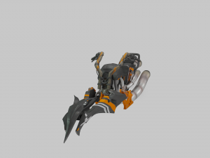 Gray Hornet Sparrow - Destiny 2 3D Model