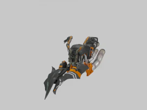 Gray Hornet Sparrow - Destiny 2 3D Model