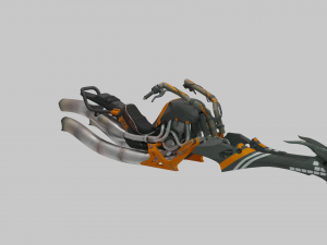 Gray Hornet Sparrow - Destiny 2 3D Model