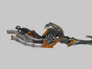 Gray Hornet Sparrow - Destiny 2 3D Model