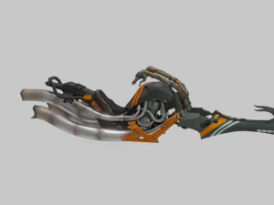 Gray Hornet Sparrow - Destiny 2 3D Model