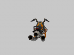 Gray Hornet Sparrow - Destiny 2 3D Model