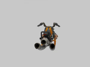 Gray Hornet Sparrow - Destiny 2 3D Model