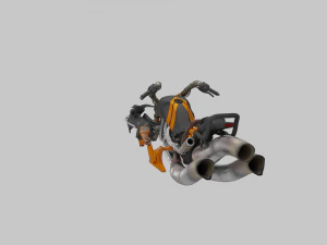 Gray Hornet Sparrow - Destiny 2 3D Model