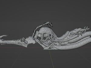 Gray Hornet Sparrow - Destiny 2 3D Model