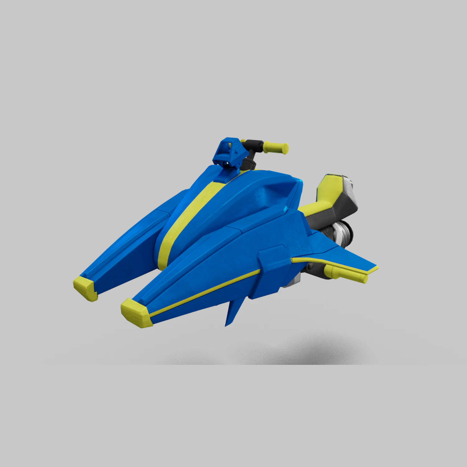 Micro Mini Sparrow - Destiny 2 3D Model .c4d .max .obj .3ds .fbx .stl .blend 