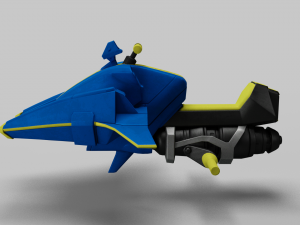 Micro Mini Sparrow - Destiny 2 3D 模型