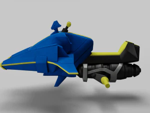 Micro Mini Sparrow - Destiny 2 3D Model