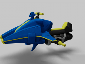 Micro Mini Sparrow - Destiny 2 3D 模型