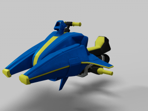 Micro Mini Sparrow - Destiny 2 3D 模型