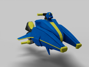 Micro Mini Sparrow - Destiny 2 3D 模型