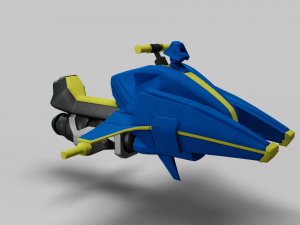 Micro Mini Sparrow - Destiny 2 3D 模型