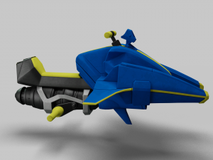 Micro Mini Sparrow - Destiny 2 3D 模型
