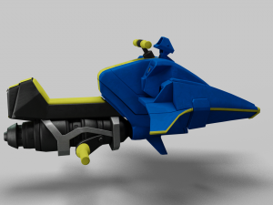 Micro Mini Sparrow - Destiny 2 3D 模型