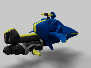 Micro Mini Sparrow - Destiny 2 3D 模型
