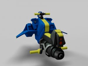 Micro Mini Sparrow - Destiny 2 3D 模型