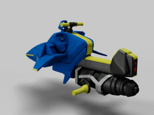 Micro Mini Sparrow - Destiny 2 3D Model