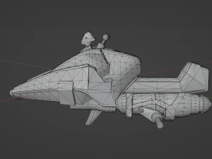 Micro Mini Sparrow - Destiny 2 3D Model