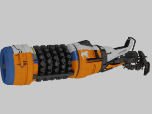 The Motherlode Sparrow - Destiny 2 3D Model