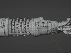 The Motherlode Sparrow - Destiny 2 3D Model