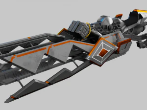 Vespulaser Sparrow - Destiny 2 3D Model
