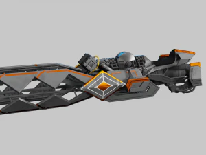 Vespulaser Sparrow - Destiny 2 3D Model