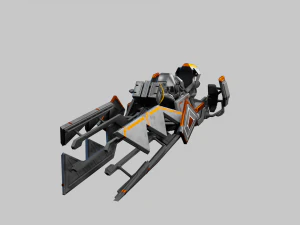 Vespulaser Sparrow - Destiny 2 3D Model