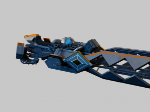 Vespulaser Sparrow - Destiny 2 Modelo 3D