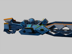 Vespulaser Sparrow - Destiny 2 Modelo 3D