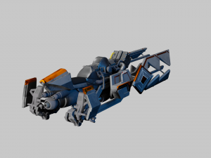 Vespulaser Sparrow - Destiny 2 Modelo 3D